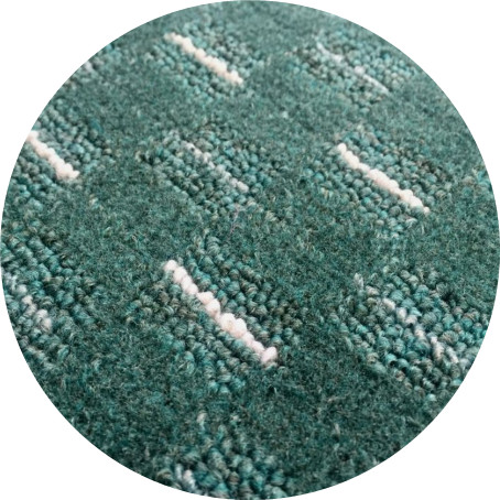 Vopi koberce Kusový koberec Valencia zelená kulatý - 57x57 (průměr) kruh cm