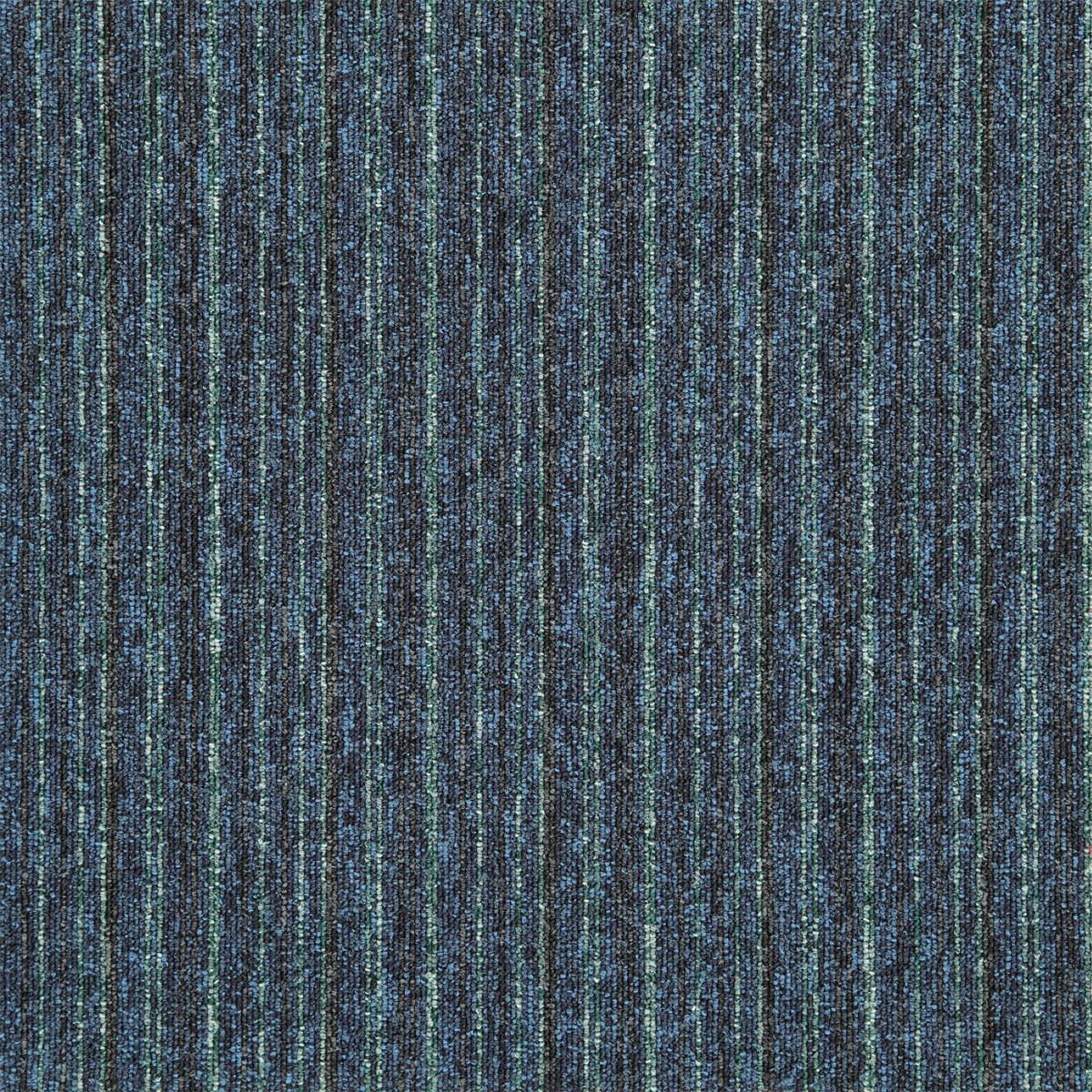 Kobercový čtverec Sonar Lines 4583 modrozelený
