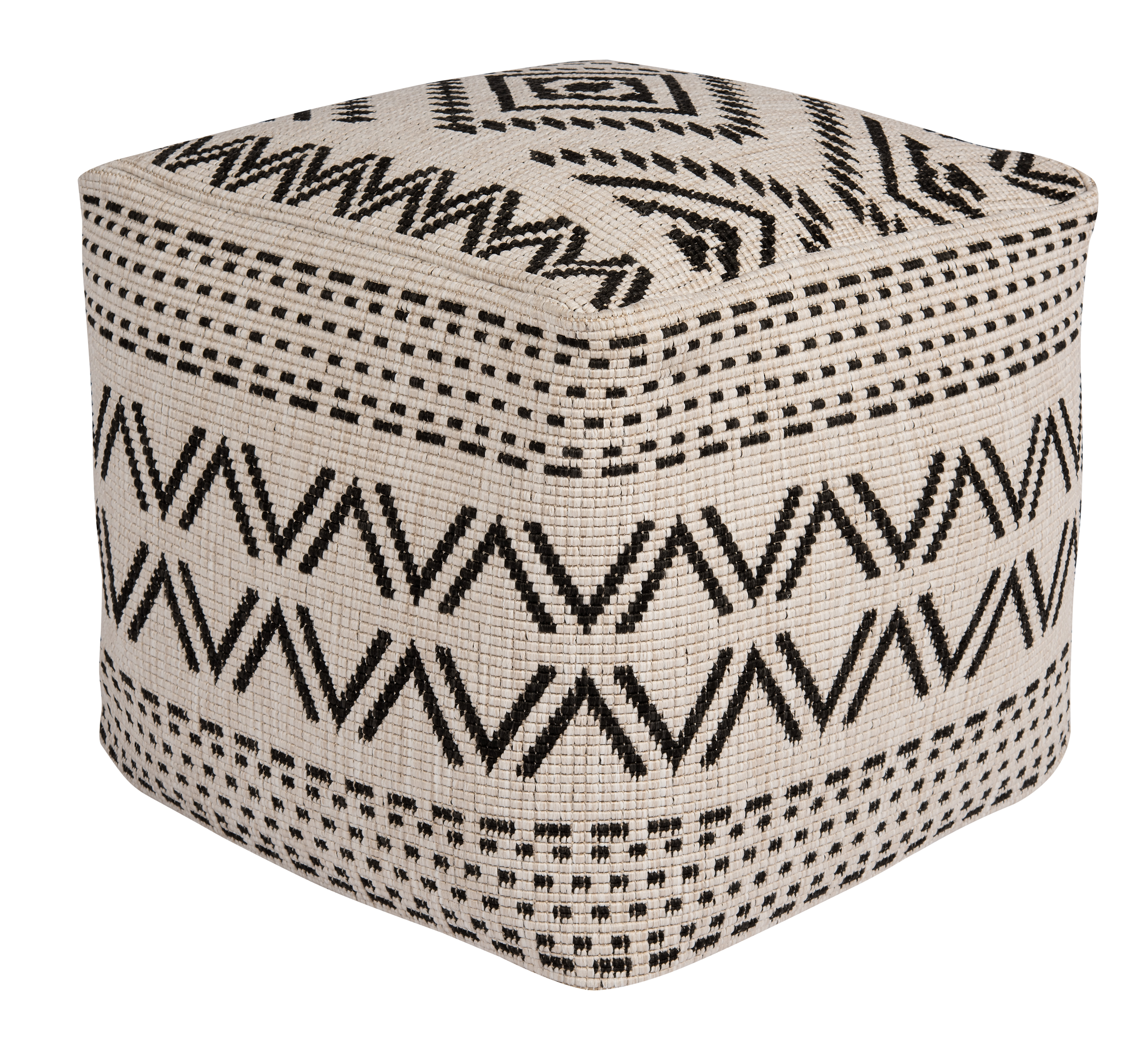 Bougari - Hanse Home koberce Venkovní sedací vak Sahara Black 103823 - 48 x 48 x 42 cm cm