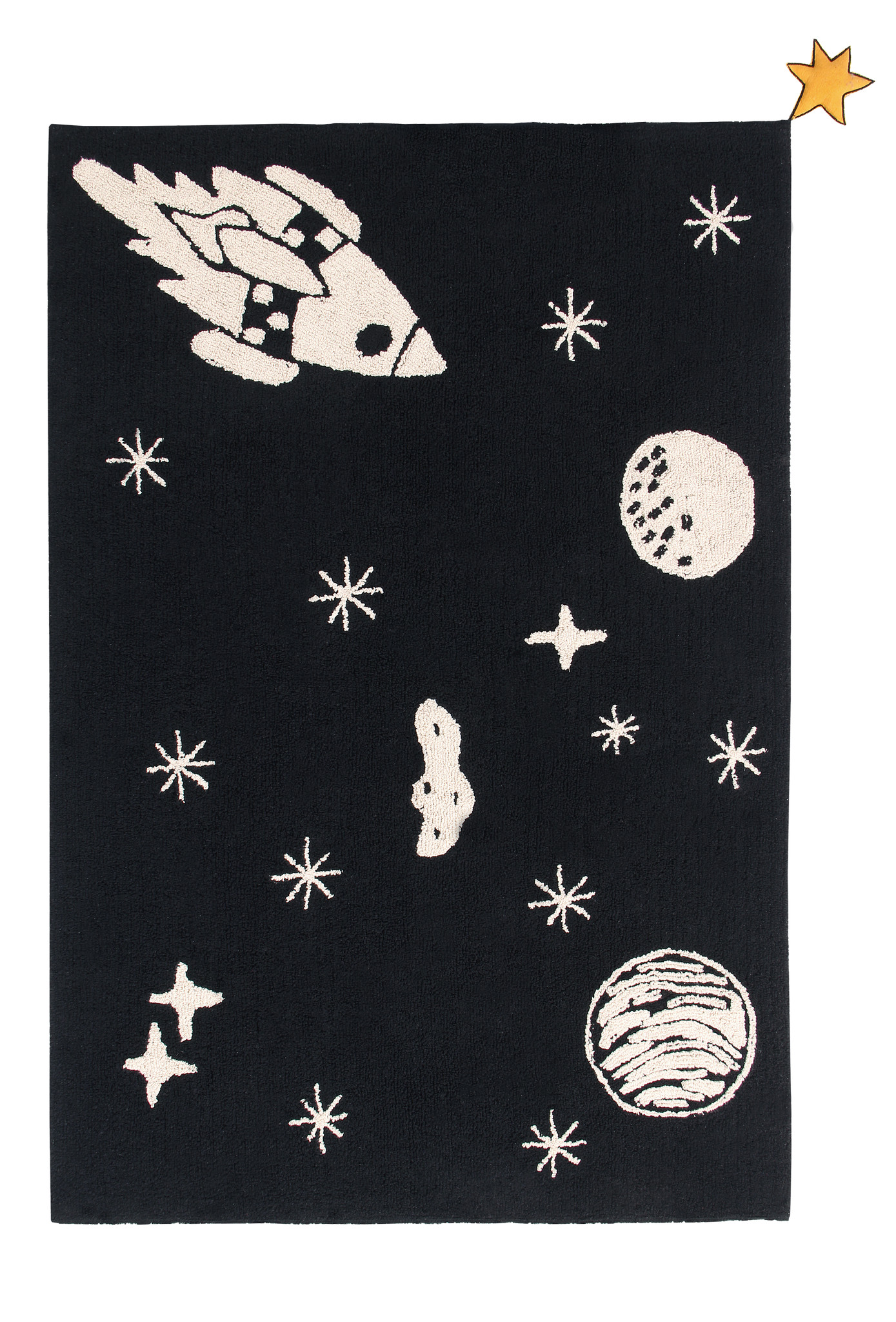 Levně Lorena Canals koberce Přírodní koberec, ručně tkaný Universe - 140x200 cm