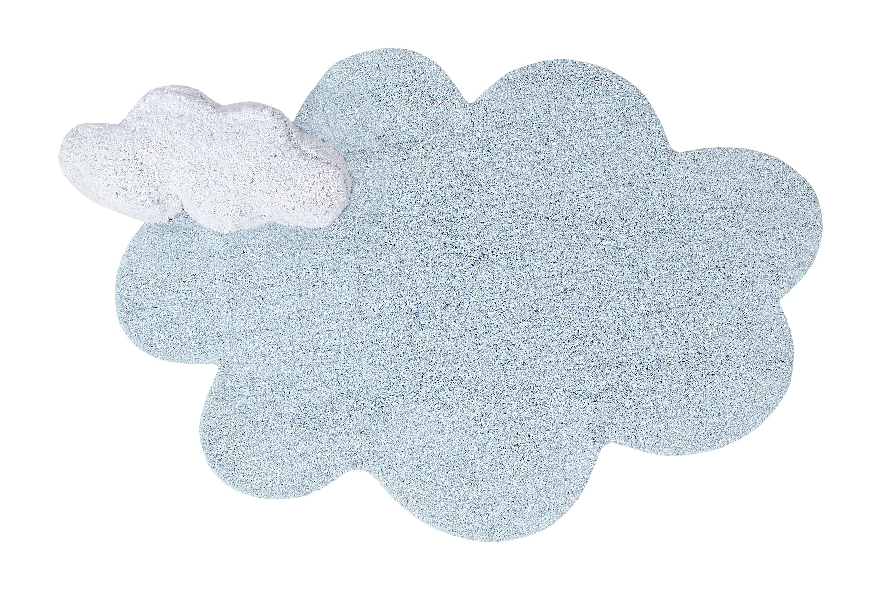 Levně Lorena Canals koberce Přírodní koberec, ručně tkaný Puffy Dream - 110x170 mrak cm