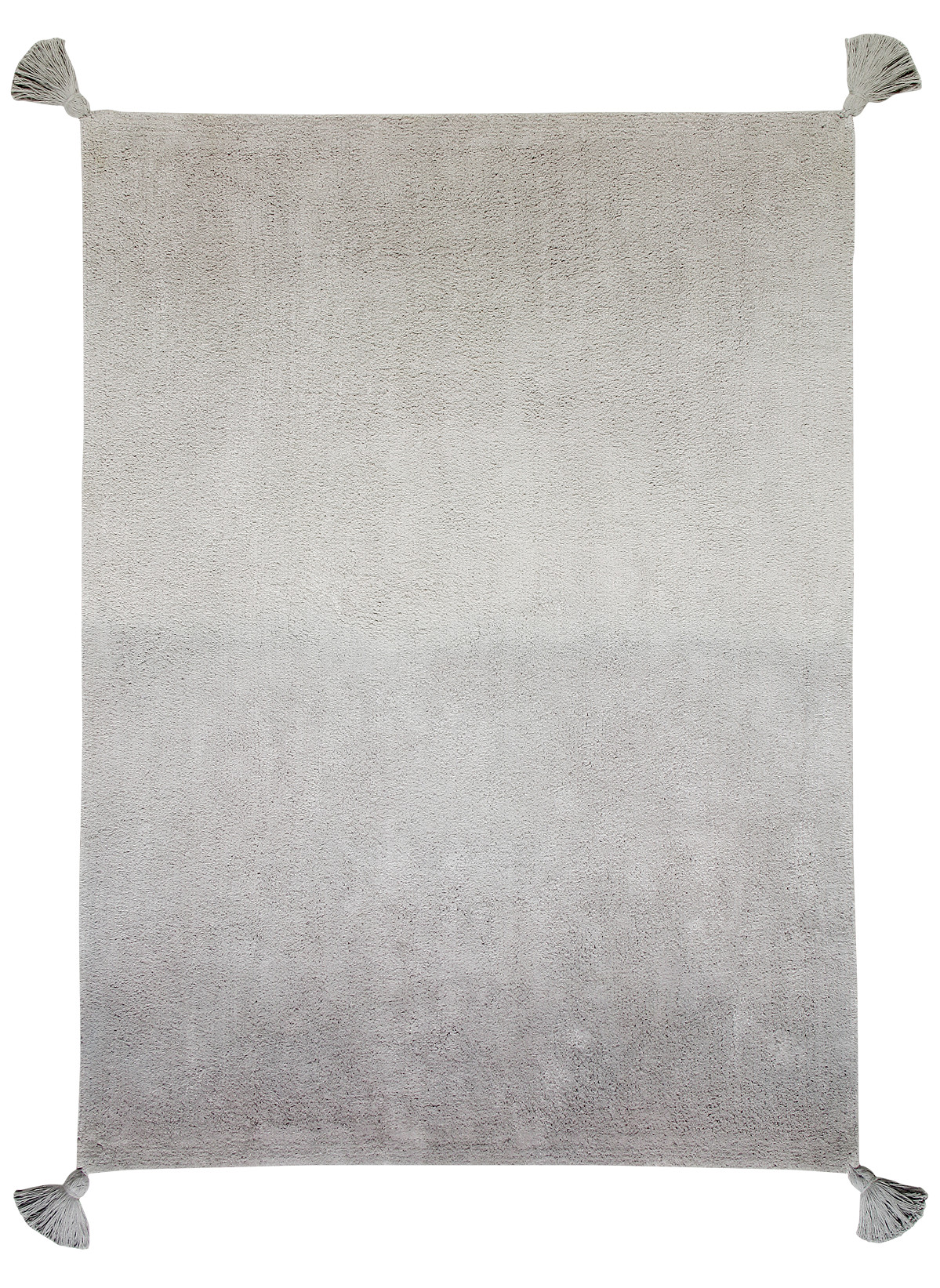 Levně Lorena Canals koberce Přírodní koberec, ručně tkaný Ombré Dark Grey - Grey - 120x160 cm