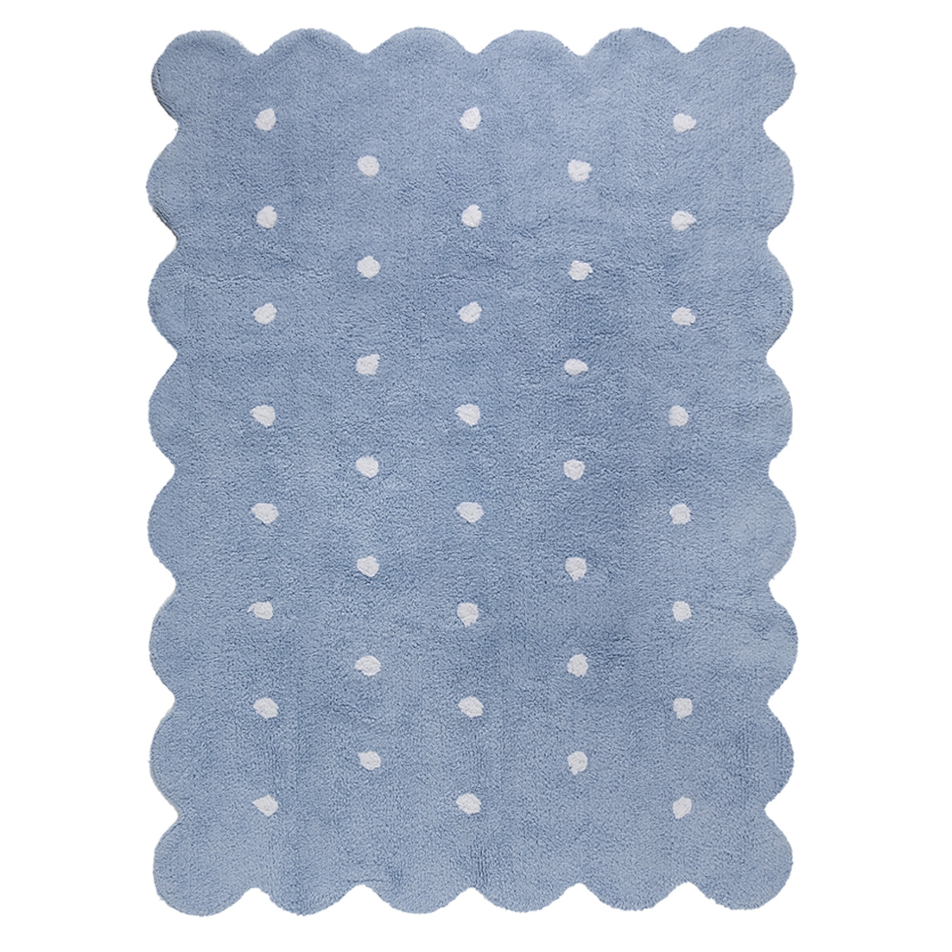 Levně Lorena Canals koberce Přírodní koberec, ručně tkaný Biscuit Blue - 120x160 cm