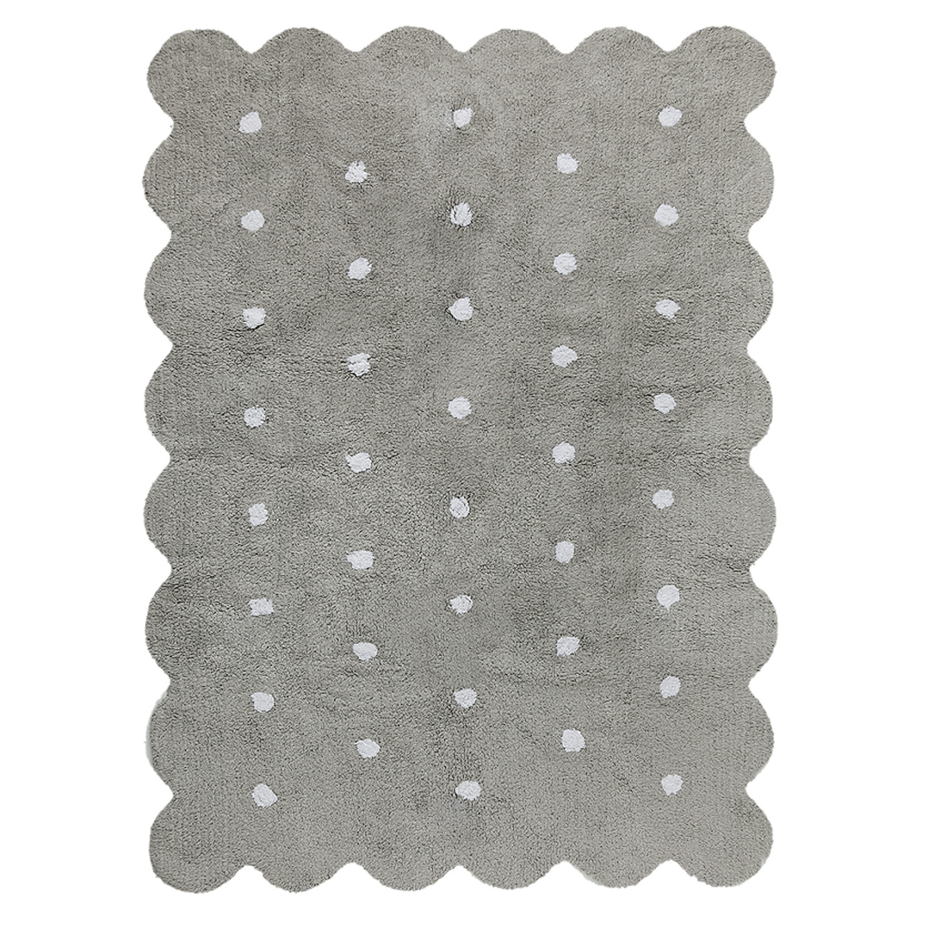 Levně Lorena Canals koberce Přírodní koberec, ručně tkaný Biscuit Grey - 120x160 cm