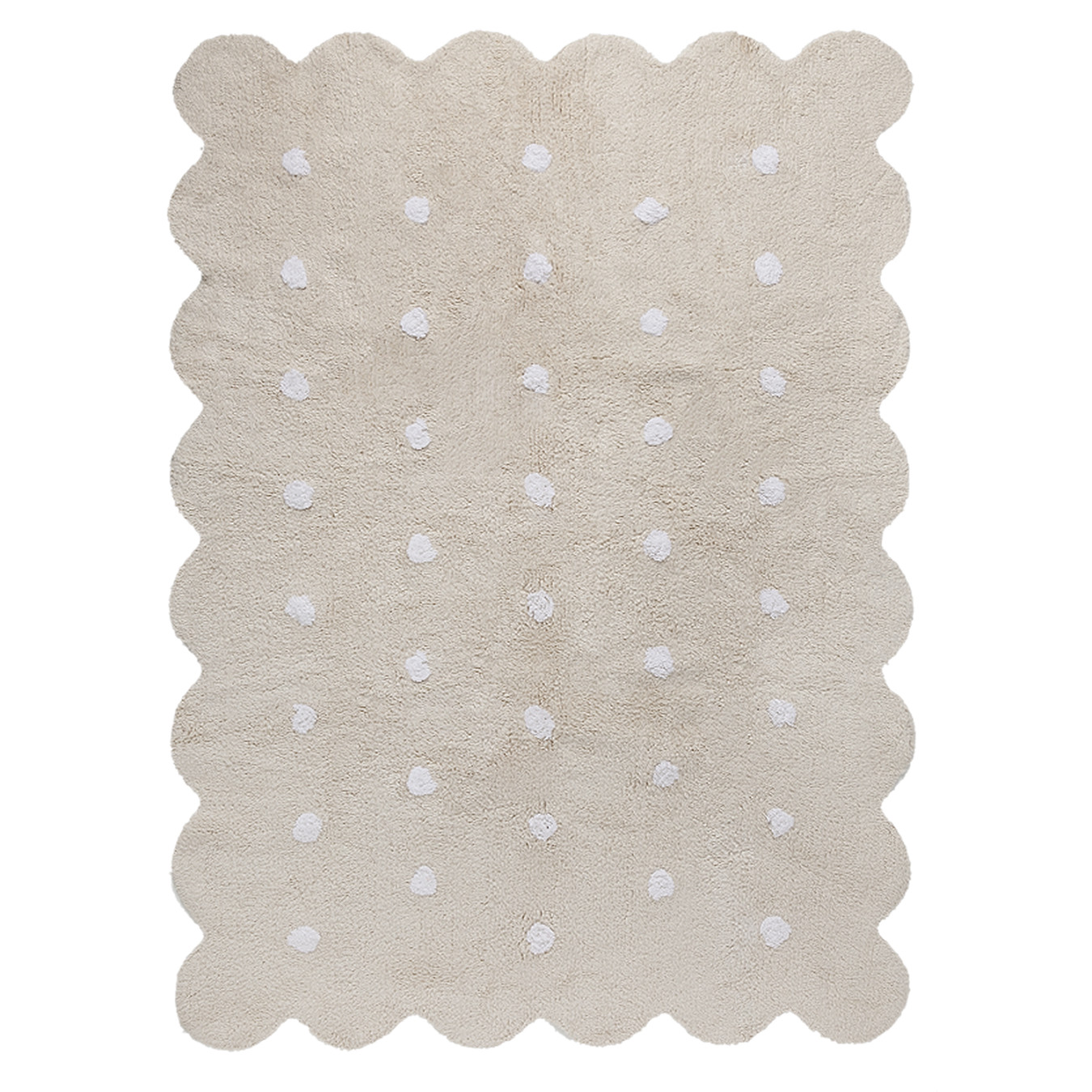 Levně Lorena Canals koberce Přírodní koberec, ručně tkaný Biscuit Beige - 120x160 cm