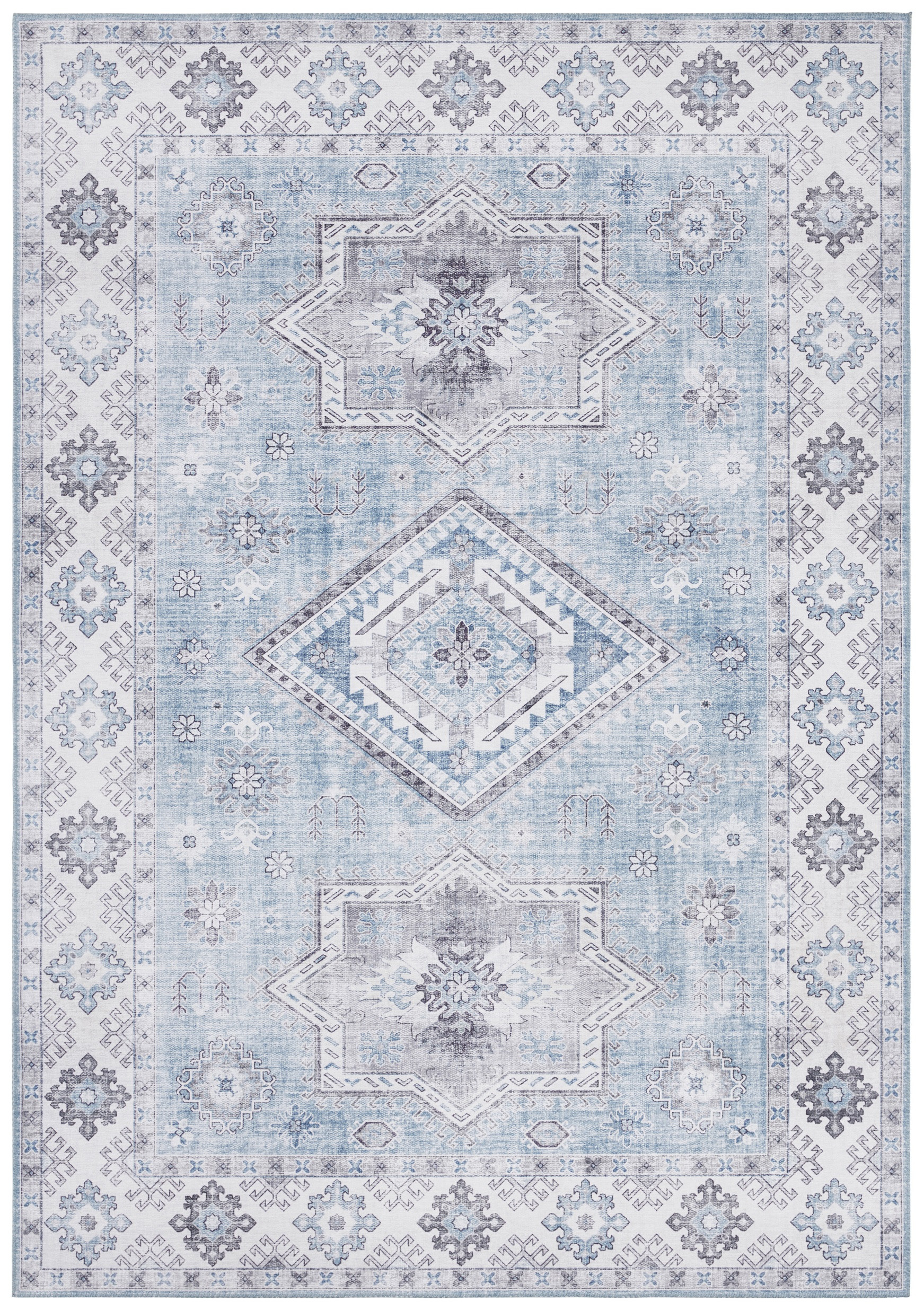 Levně Nouristan - Hanse Home koberce Kusový koberec Asmar 104010 Brilliant/Blue - 160x230 cm