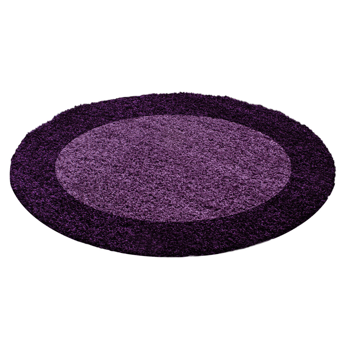Kusový koberec Life Shaggy 1503 lila kruh 