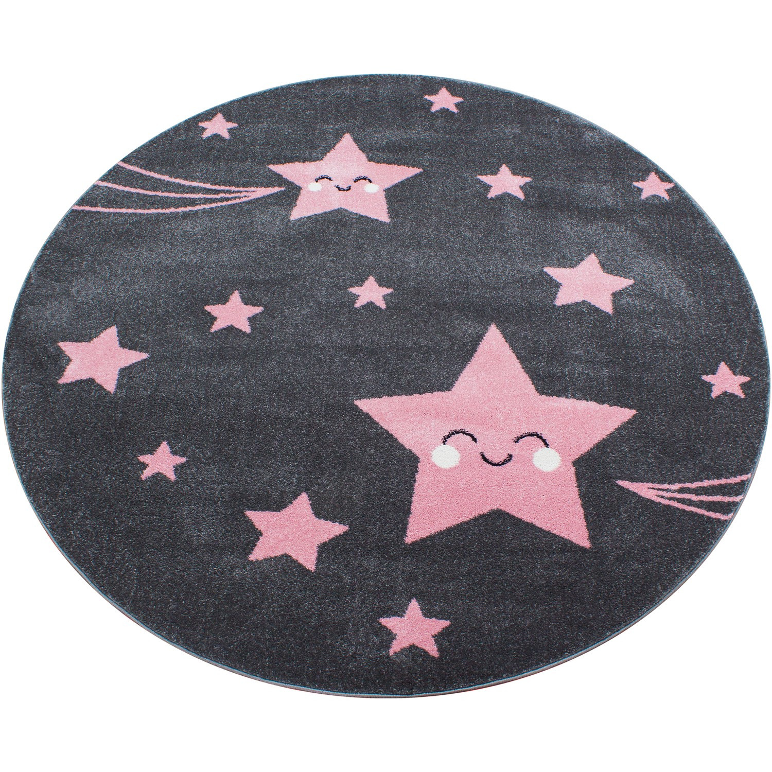 Levně Ayyildiz koberce Dětský kusový koberec Kids 610 pink kruh - 160x160 (průměr) kruh cm