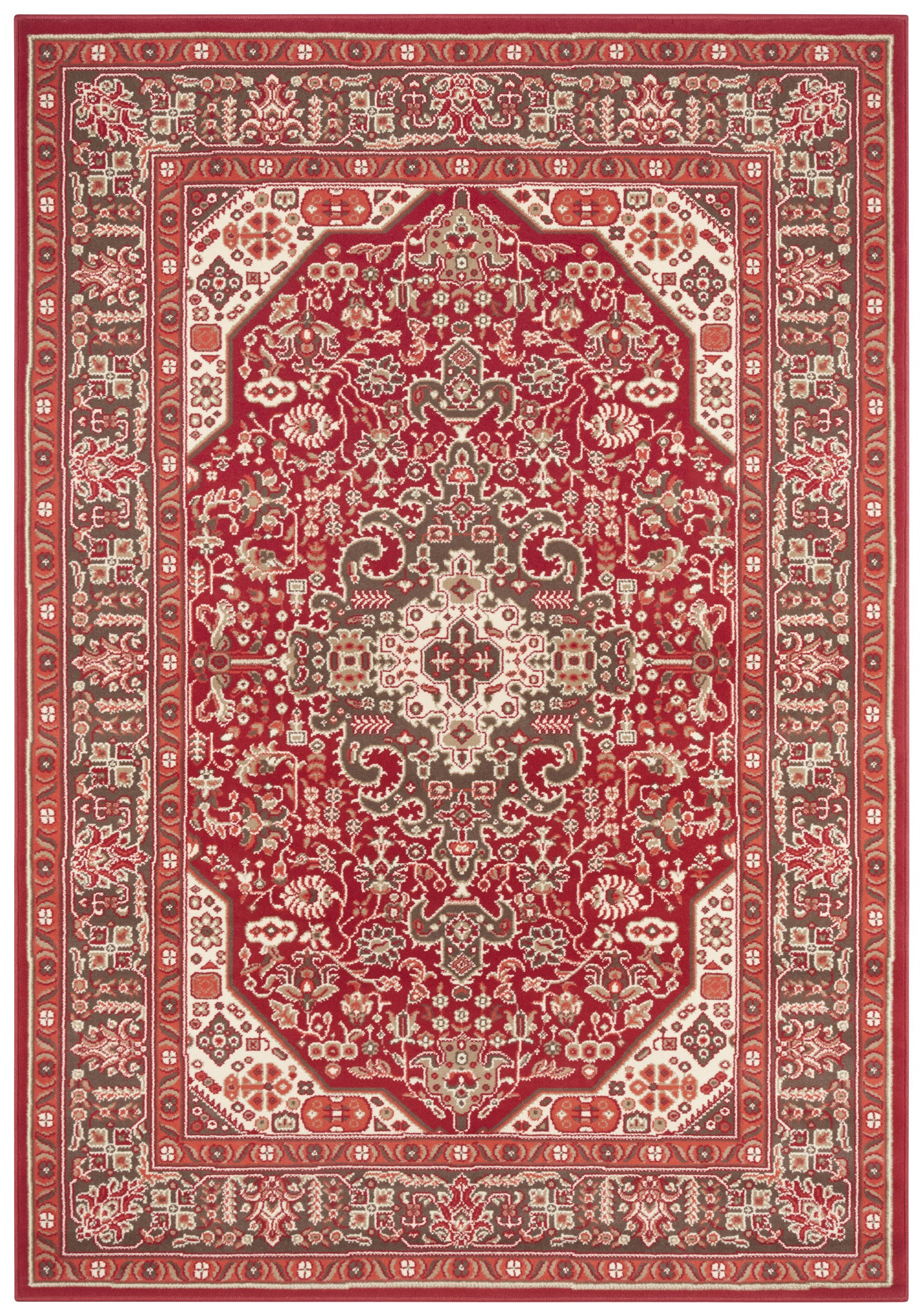 Levně Nouristan - Hanse Home koberce Kusový koberec Mirkan 104098 Oriental red - 120x170 cm