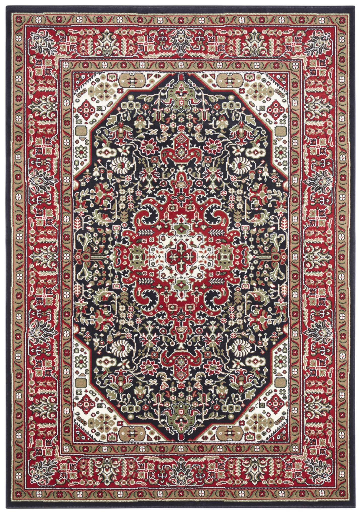 Levně Nouristan - Hanse Home koberce Kusový koberec Mirkan 104096 Navy - 120x170 cm
