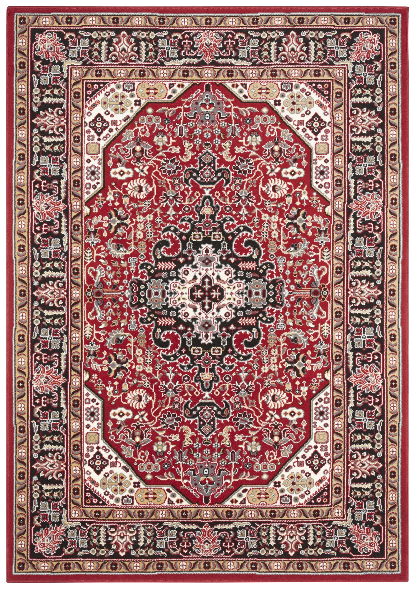 Levně Nouristan - Hanse Home koberce Kusový koberec Mirkan 104095 Red - 80x250 cm