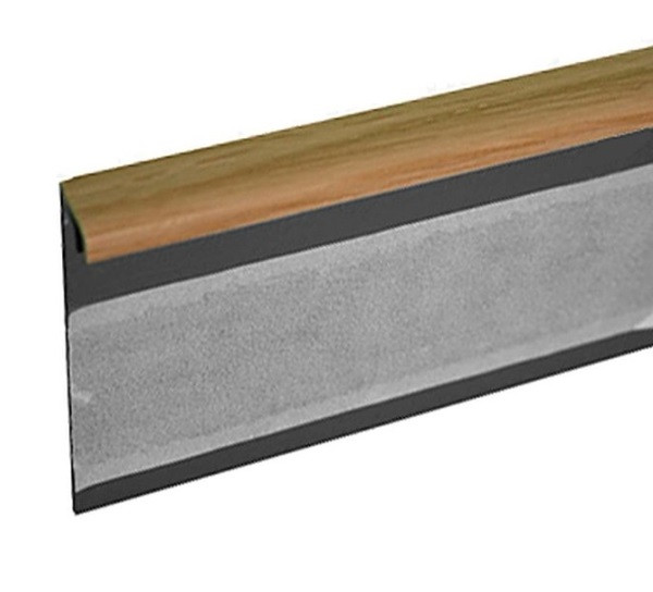 Lišta TL55 33 dub světlý 125 cm - Lišta 55x10x1250 mm