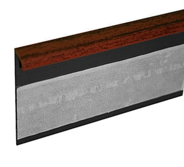 Döllken, Kobercová (soklová) lišta TL55 54 mahagon 250 cm, 2500x55x10 mm, hnědá
