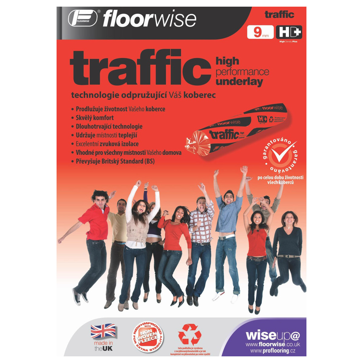 Podložka pod koberec Floorwise Traffic