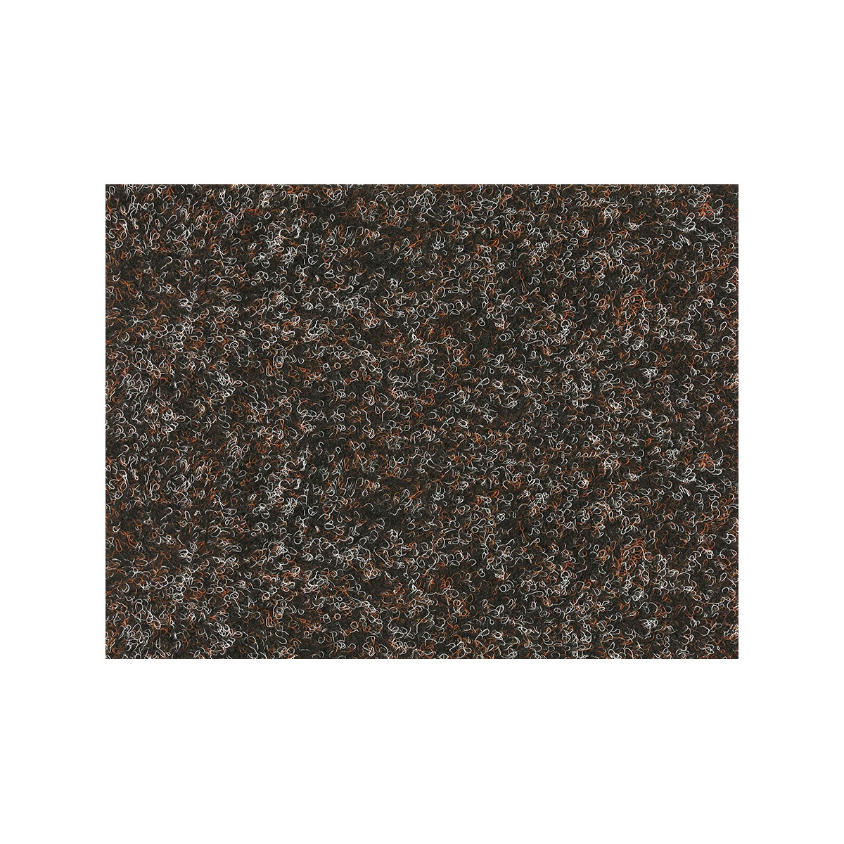 Metrážový koberec Santana 80 hnědá s podkladem resine, zátěžový
