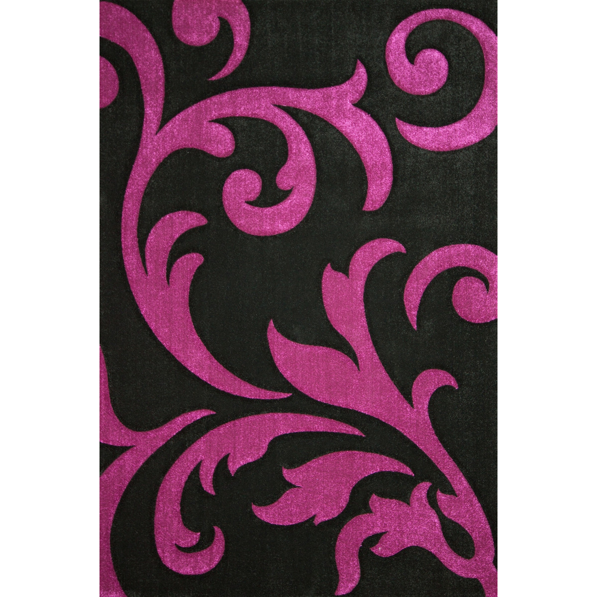 Kusový koberec Lambada LAM 451 black-violet