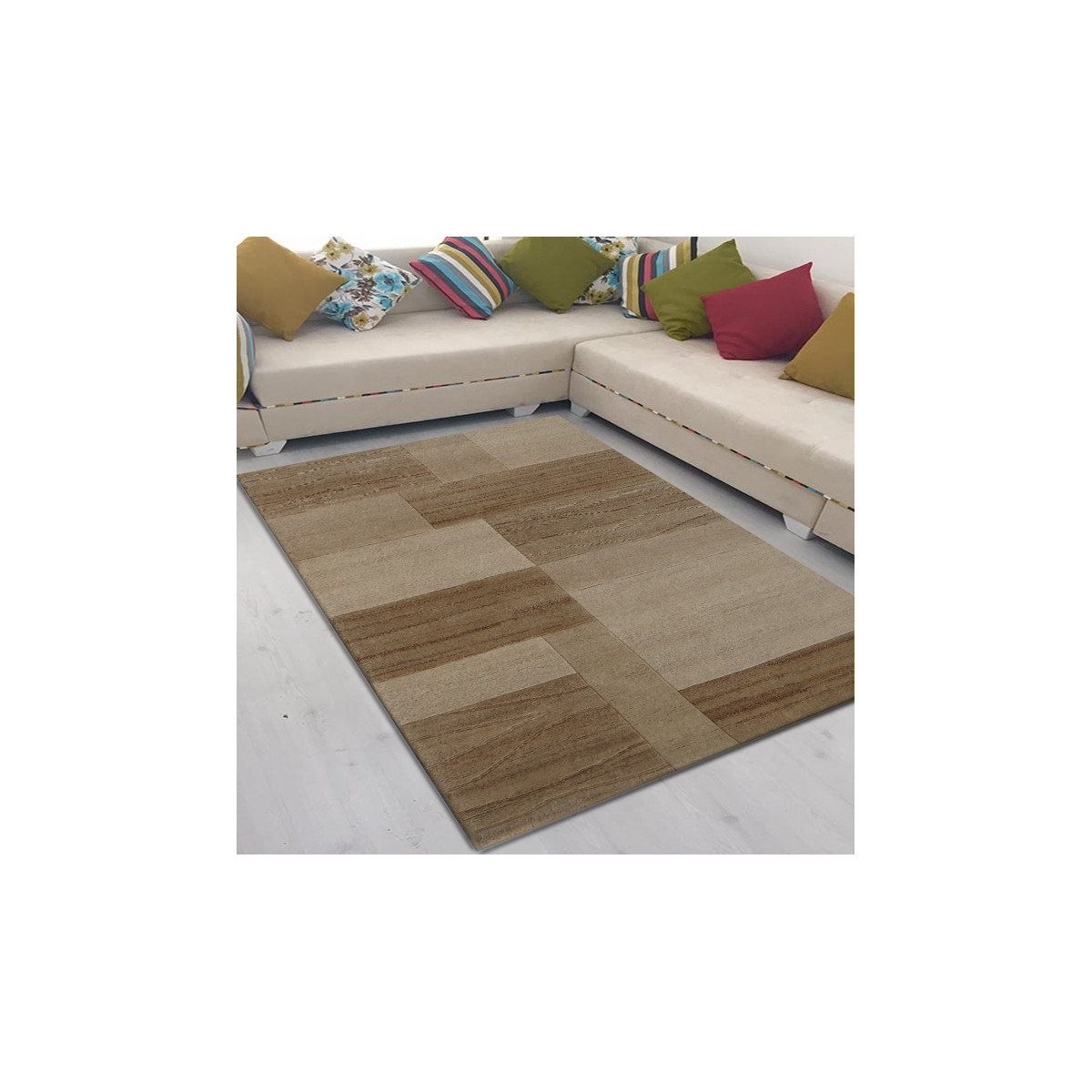 Ručně vázaný kusový koberec Goa 952 Beige