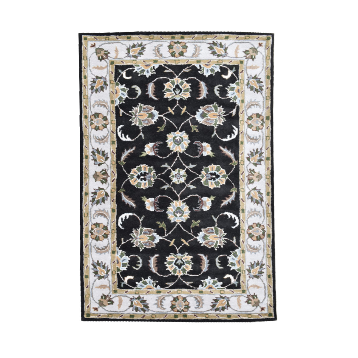 Ručně všívaný vlněný koberec DOO-5