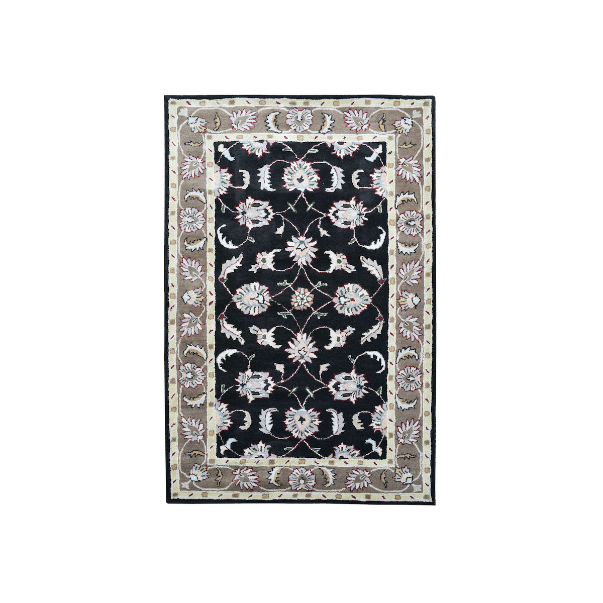 Ručně všívaný vlněný koberec DOO-6