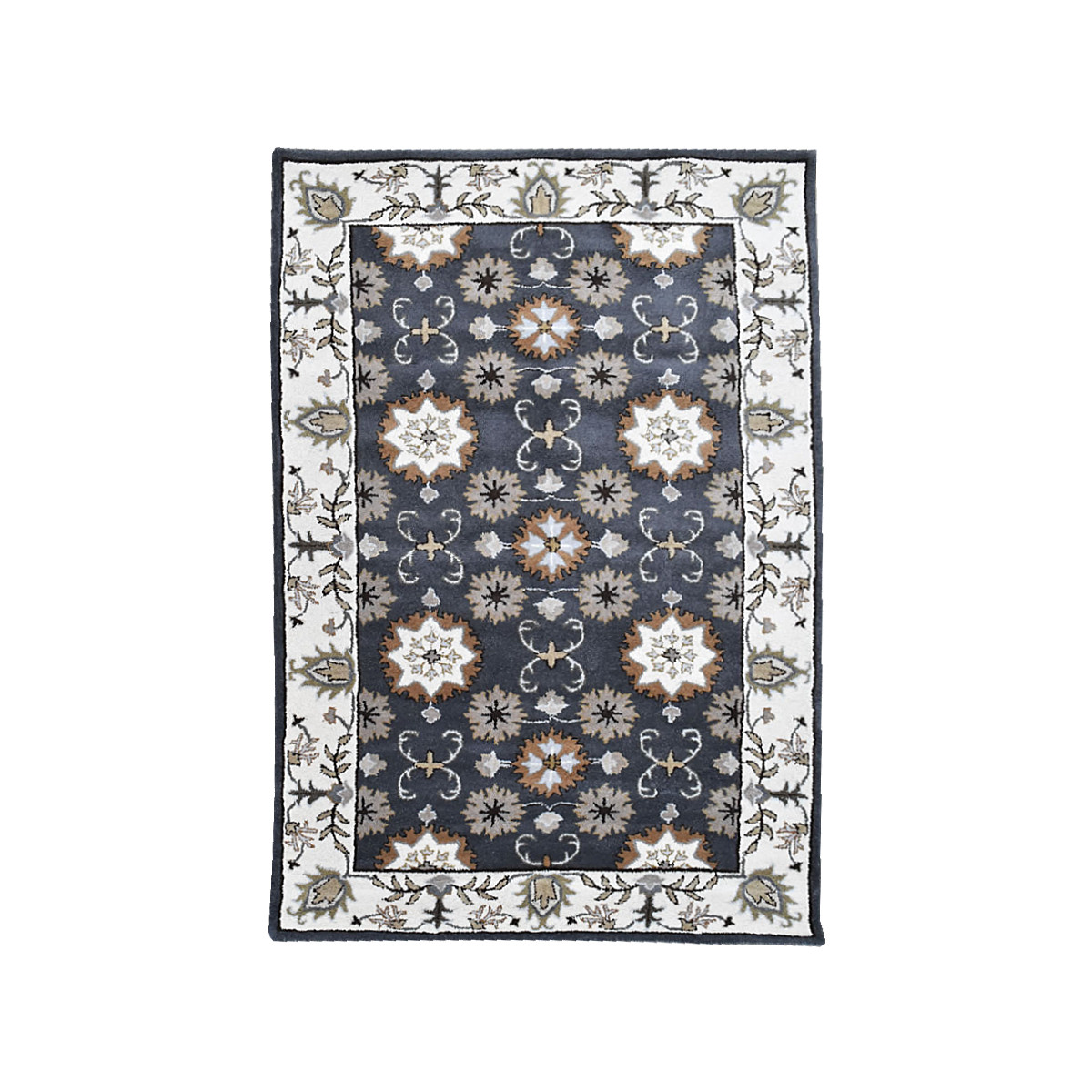 Ručně všívaný vlněný koberec DOO-23