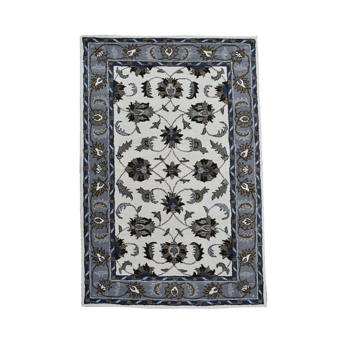 Ručně všívaný vlněný koberec DOO-67