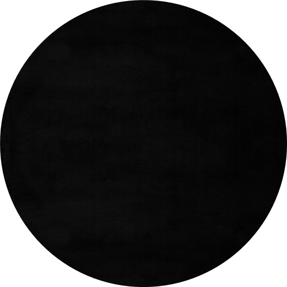 Obsession koberce Kusový koberec Cha Cha 535 black kruh - 80x80 (průměr) kruh cm