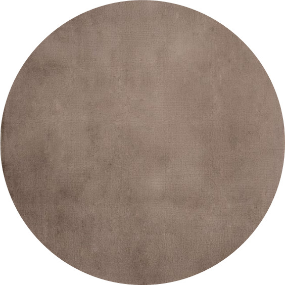 Levně Obsession koberce Kusový koberec Cha Cha 535 taupe kruh - 80x80 (průměr) kruh cm