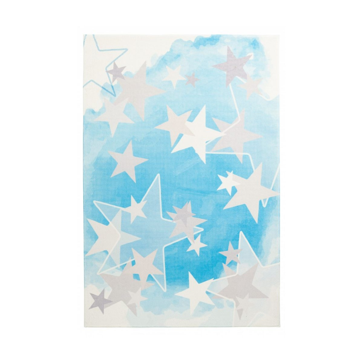 Dětský kusový koberec Stars 410 blue