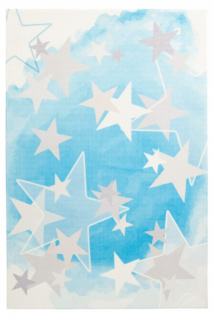 Levně Obsession koberce Dětský kusový koberec Stars 410 blue - 160x230 cm