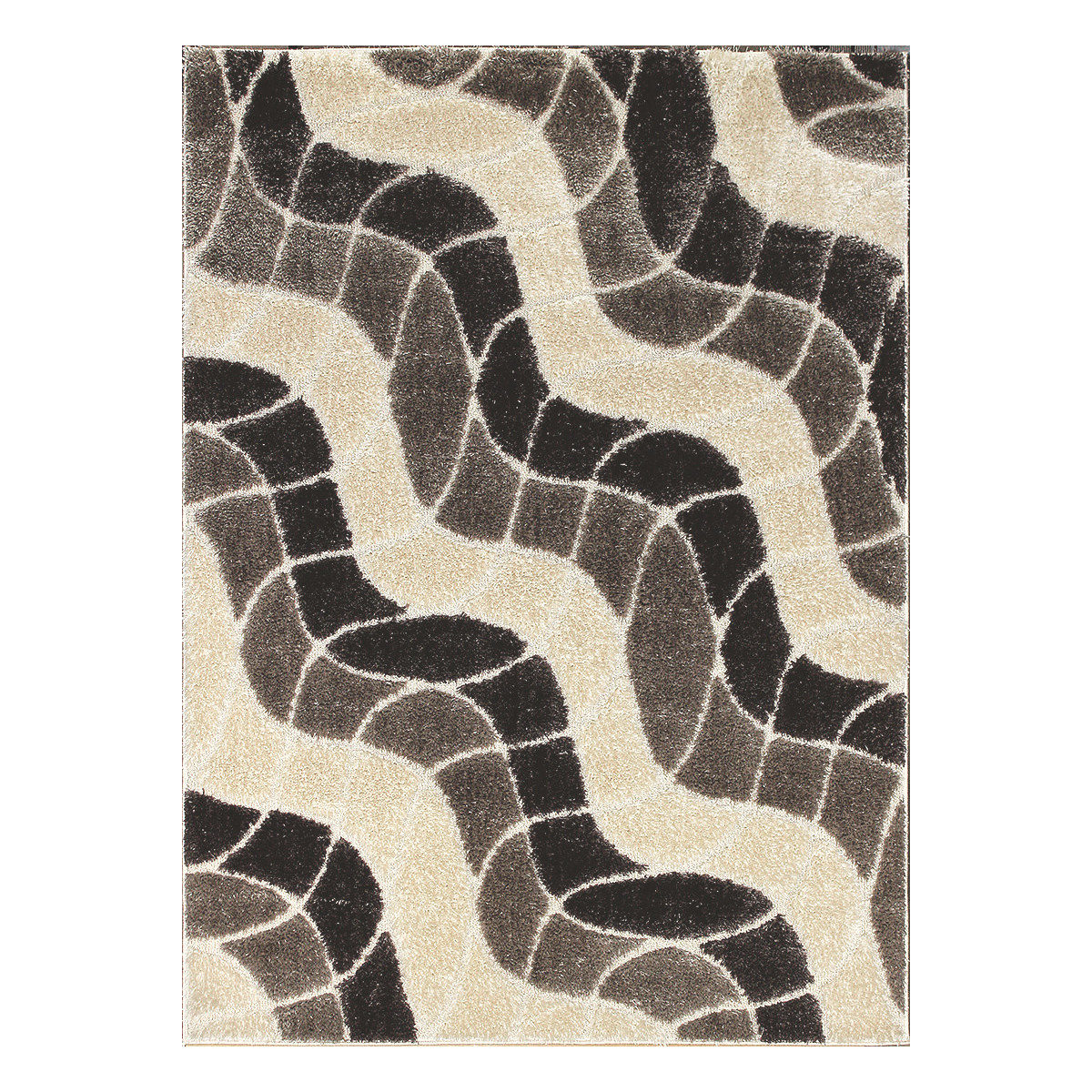 Kusový koberec Seher 3D 2616 Brown Beige