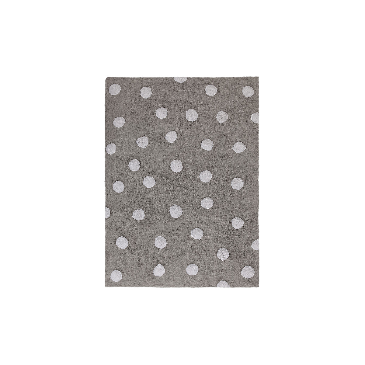 Pro zvířata: Pratelný koberec Polka Dots Grey-White