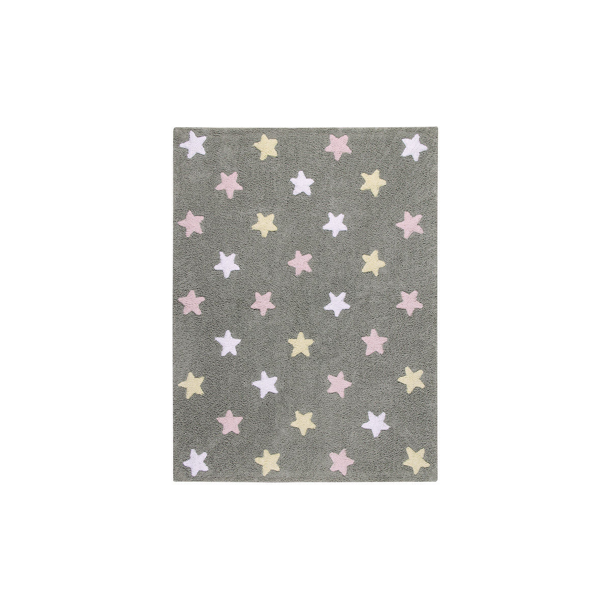 Pro zvířata: Pratelný koberec Tricolor Stars Grey-Pink