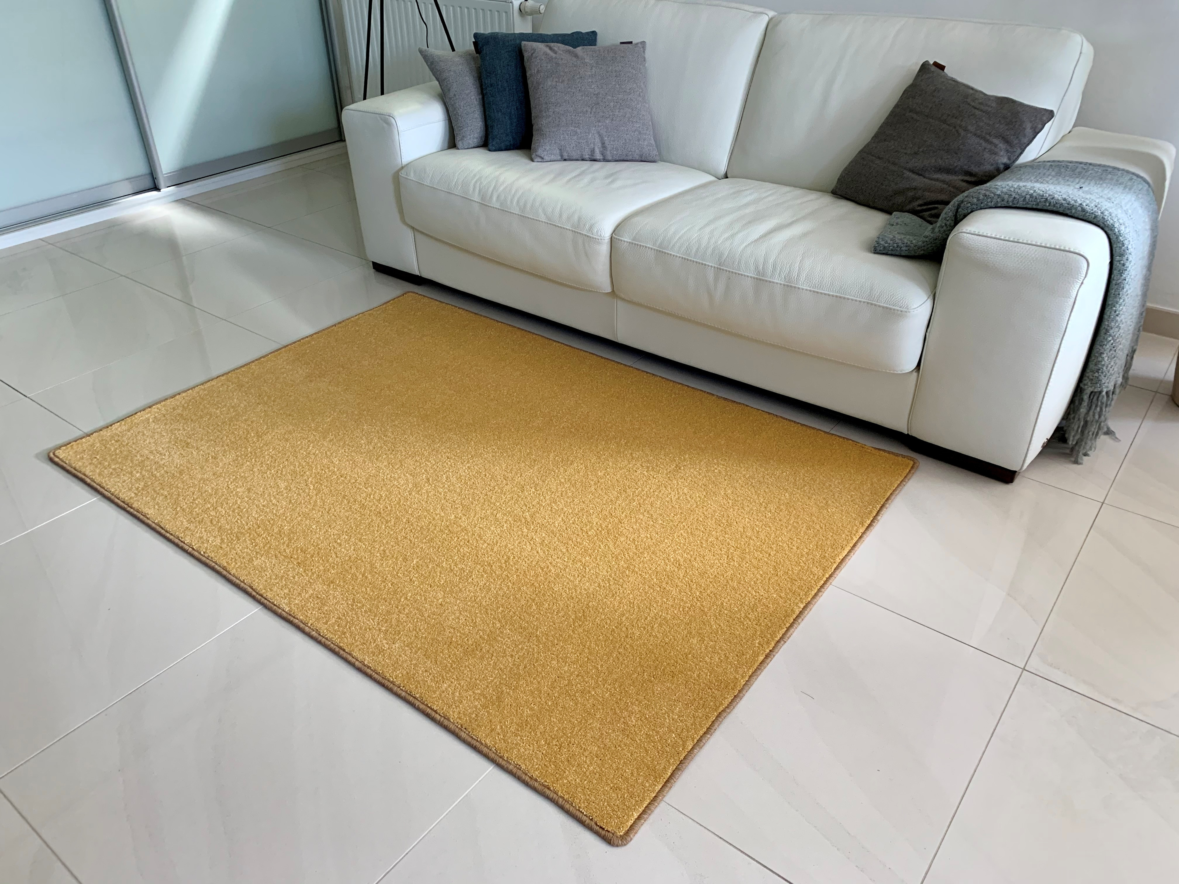 Levně Vopi koberce Kusový koberec Eton Exklusive žlutý - 200x400 cm
