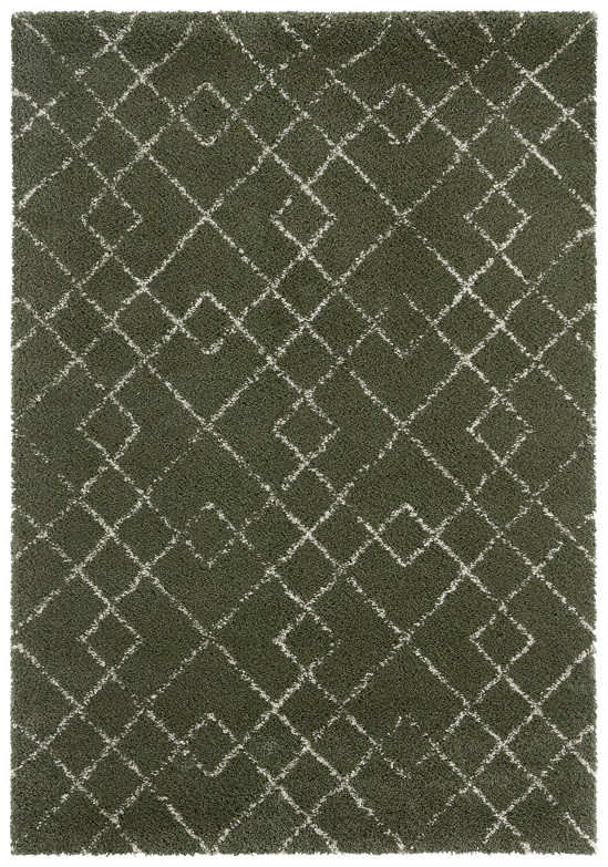 Levně Mint Rugs - Hanse Home koberce Kusový koberec Allure 104394 Olive-Green/Cream - 80x150 cm