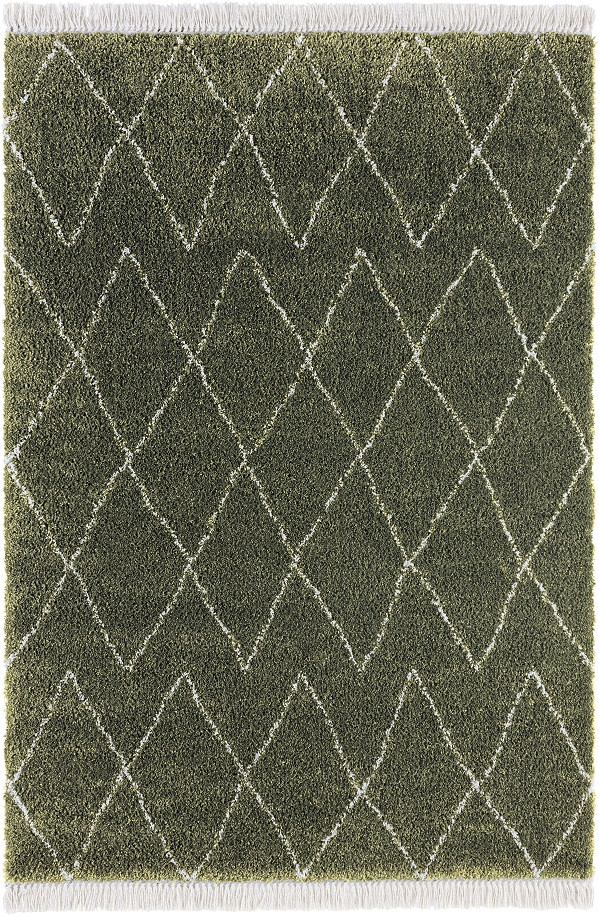 Mint Rugs - Hanse Home koberce Kusový koberec Desire 104402 Olive-Green/Cream - 120x170 cm