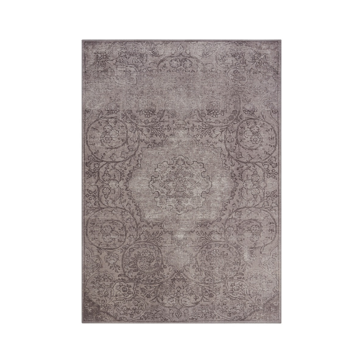 Kusový orientální koberec Chenille Rugs Q3 104699 Brown-Grey