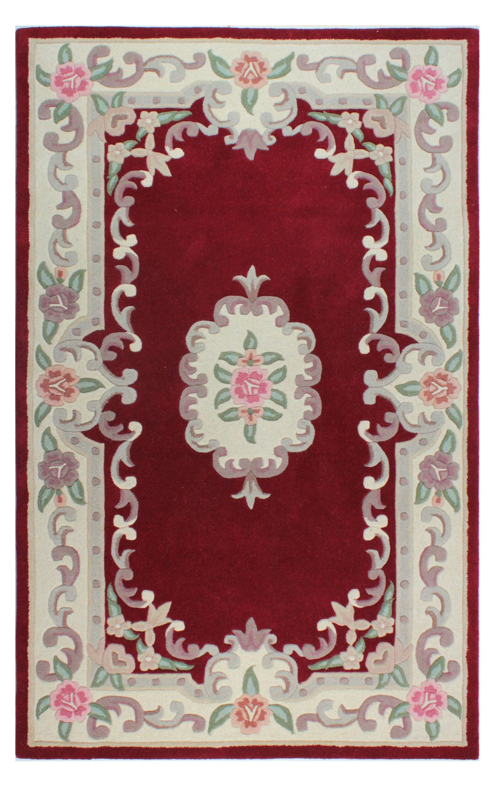 Ručně všívaný kusový koberec Lotus premium Red - 120x180 cm Flair Rugs koberce