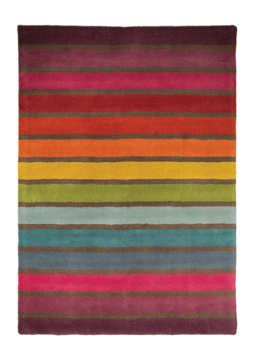 Levně Flair Rugs koberce Ručně všívaný kusový koberec Illusion Candy Multi - 120x170 cm