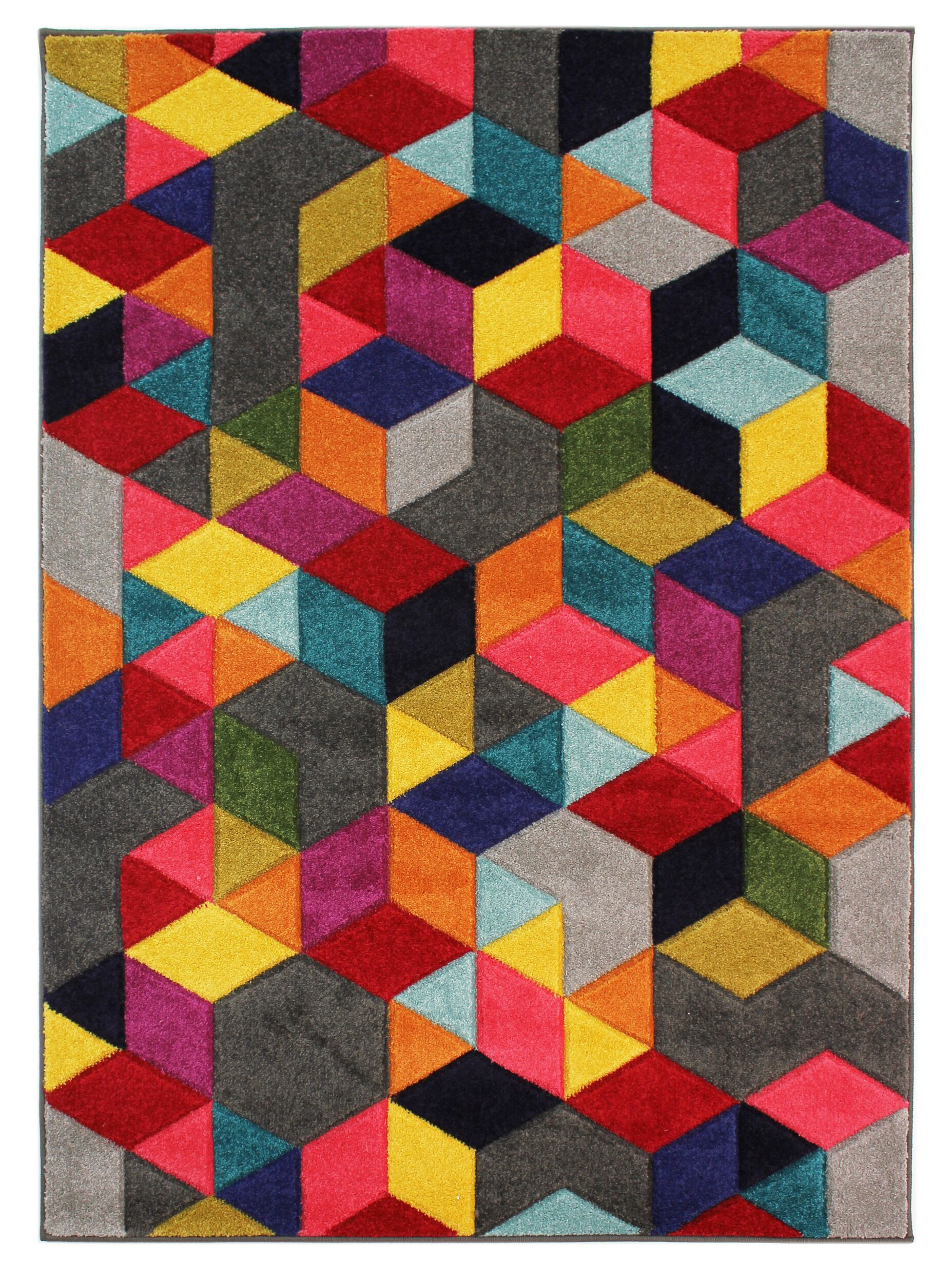 Levně Flair Rugs koberce Kusový koberec Spectrum Dynamic Multi - 120x170 cm