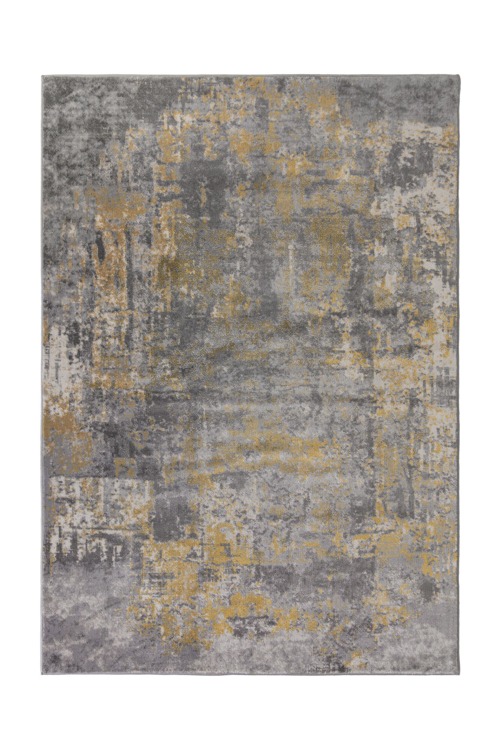 Levně Flair Rugs koberce Kusový koberec Cocktail Wonderlust Grey/Ochre - 200x290 cm