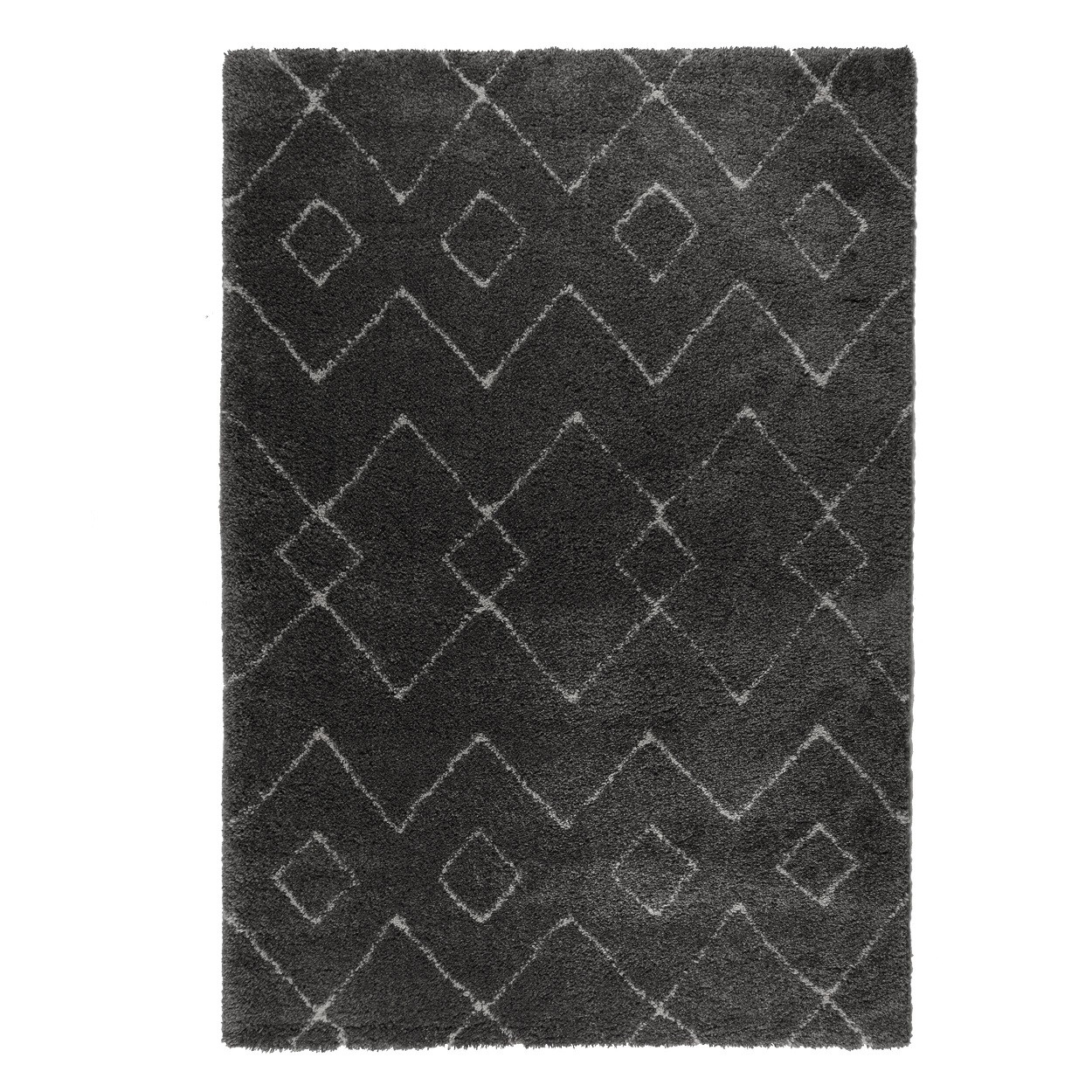 Levně Flair Rugs koberce Kusový koberec Dakari Imari Grey/White - 160x230 cm