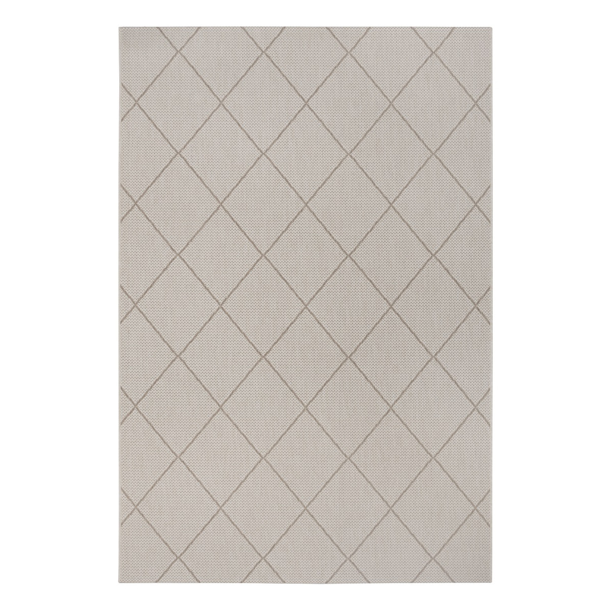 Kusový koberec Flatweave 104825 Cream/Light-brown