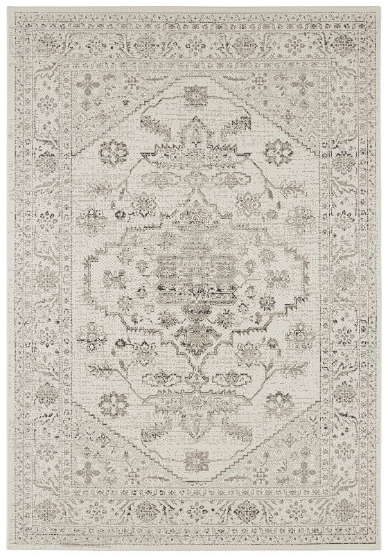 Levně NORTHRUGS - Hanse Home koberce Kusový koberec Beach 103840 Cream/Taupe – na ven i na doma - 120x170 cm