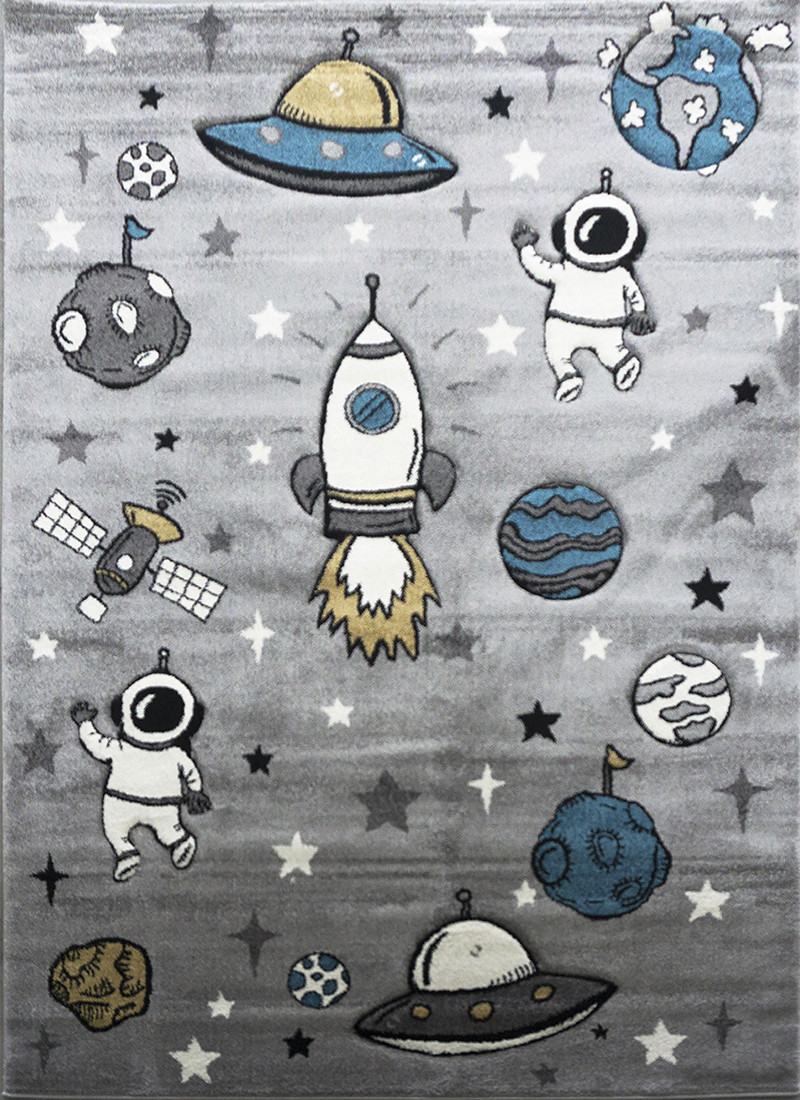Levně Berfin Dywany Dětský koberec Smart Kids 22924 Grey - 160x230 cm