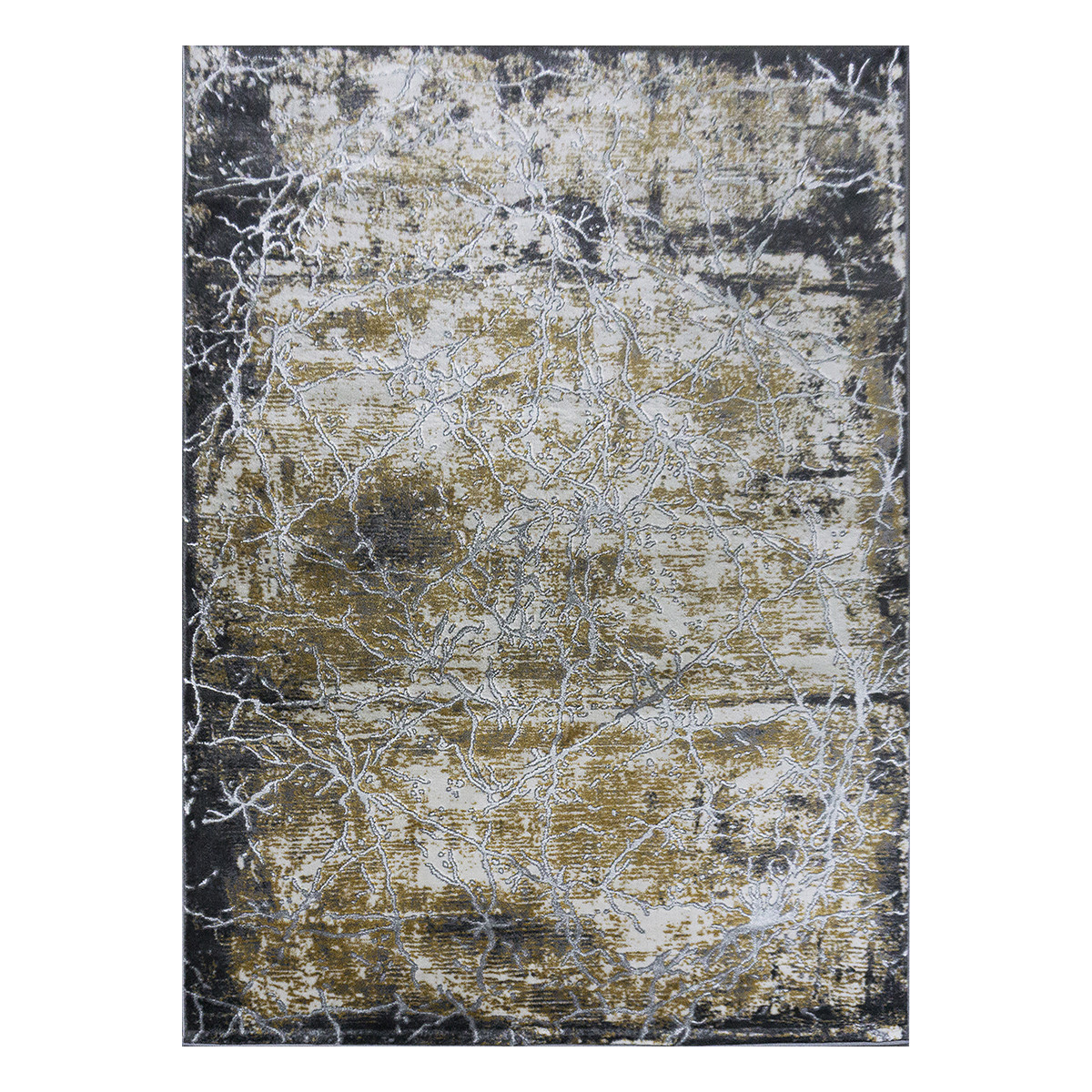 Kusový koberec Zara 9630 Yellow Grey
