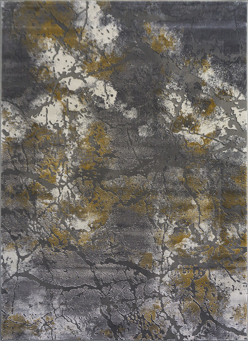 Levně Berfin Dywany Kusový koberec Zara 9651 Yellow Grey - 160x220 cm