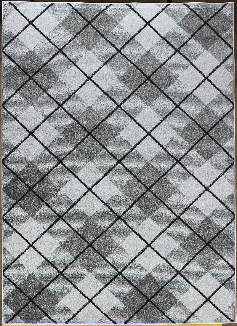 Levně Berfin Dywany Kusový koberec Aspect 1724 Silver (Grey) - 140x190 cm