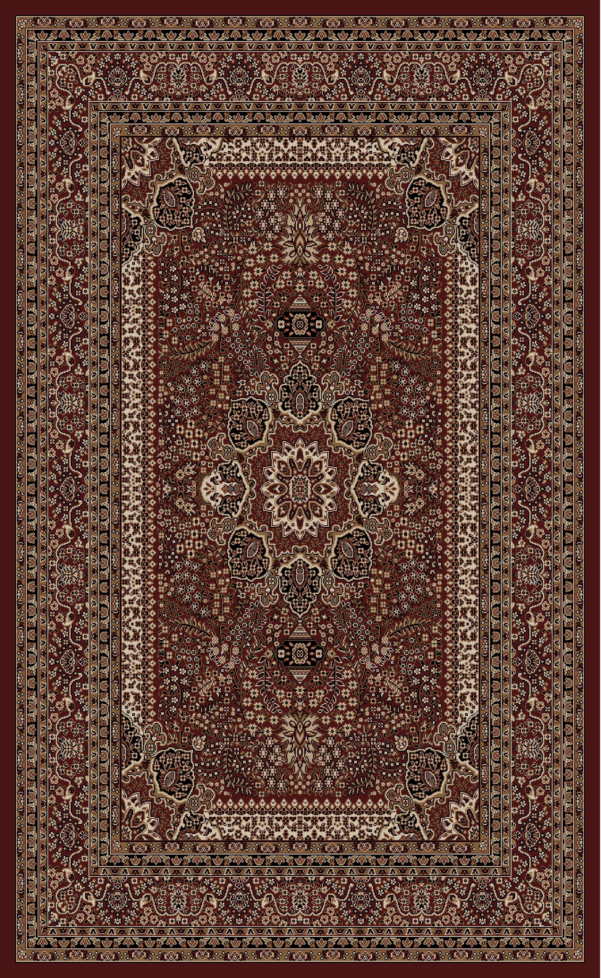 Levně Ayyildiz koberce Kusový koberec Marrakesh 207 red - 120x170 cm